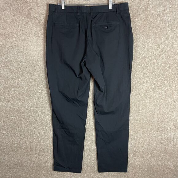 Everlane Chino Pants Mens Size 38 x 32 Black Stretch Straight Sweat Wicking NEW‎ - Picture 10 of 11